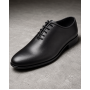 Pantofi barbati eleganti din piele naturala de culoare neagra GKR119N